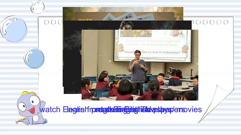 2021-2022学年外研版英语八年级上册Module 1 Unit2 课件第6页