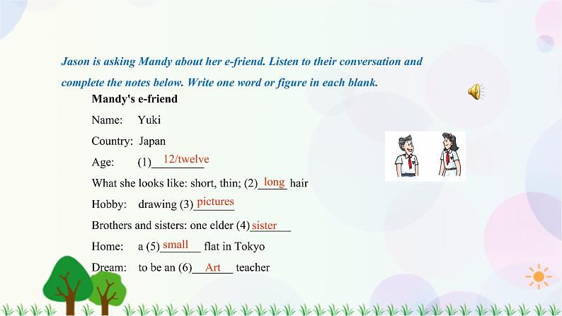 1.3 Unit 1 Lisenting and speaking(课件)-七年级英语上册 同步教学课件 (牛津版广州&深圳)05