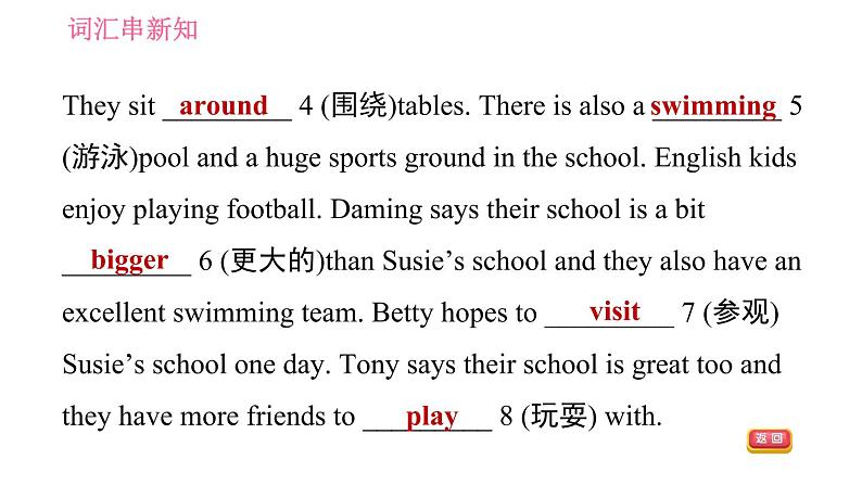 外研版九年级下册英语课件 Module 2 Unit 1 They don 't sit in rows第6页