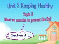 仁爱科普版八年级上册Topic 3 Must we exercise to prevent the flu?评课ppt课件
