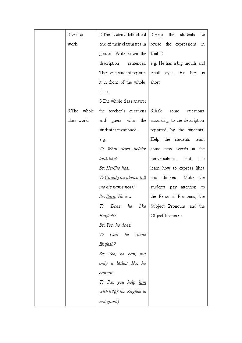 仁爱科普版初中英语七年级上 Unit 3 Topic 1 Section A 教学设计03