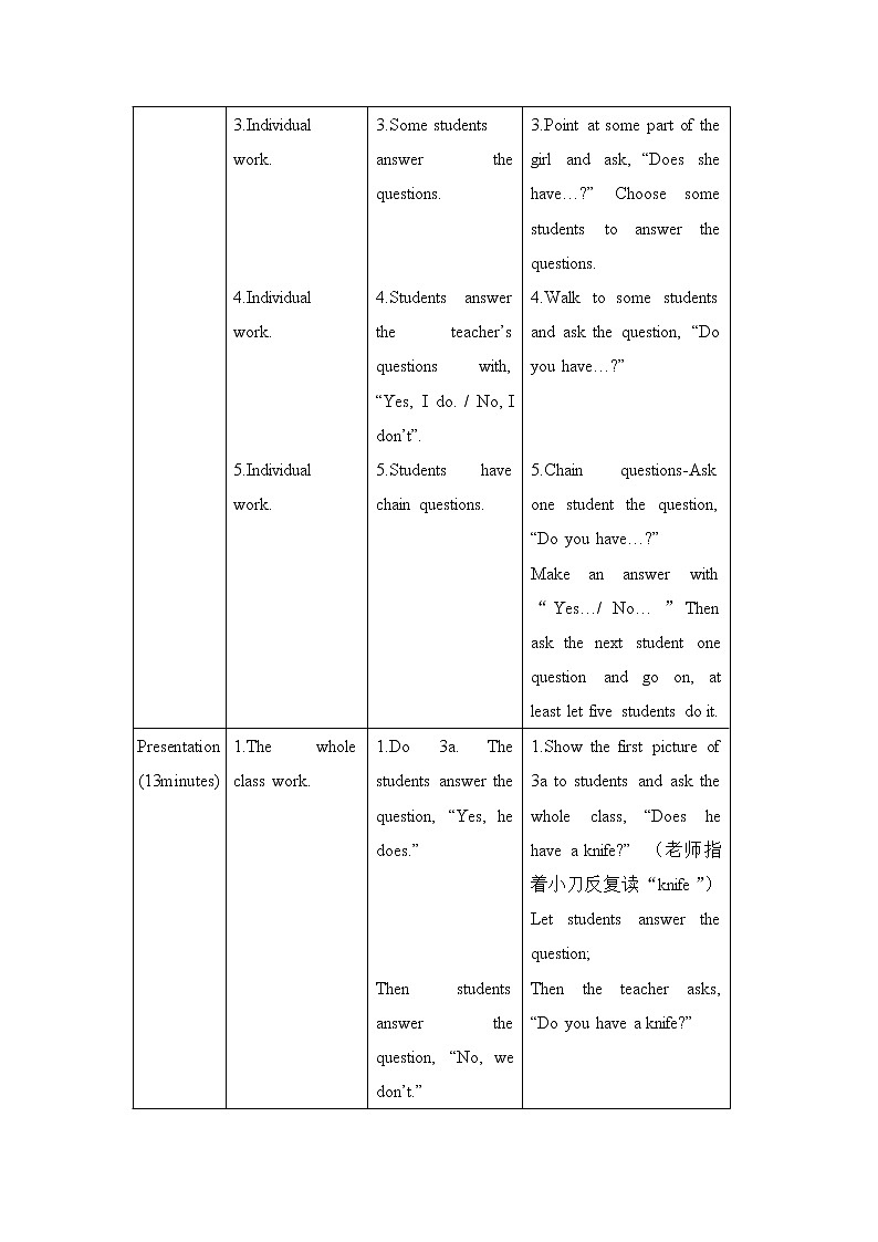 仁爱科普版初中英语七年级上 Unit 2Topic 1 Section C 教学设计第3页
