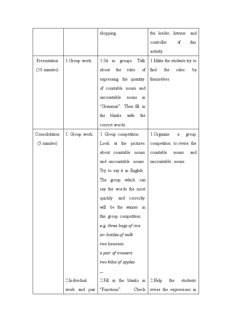 仁爱科普版初中英语七年级上 Unit 4 Topic 1 Section D 教学设计第3页