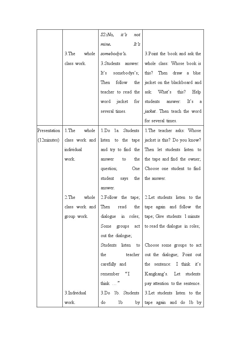仁爱科普版初中英语七年级上 Unit 2 Topic 3 Section B 教学设计03