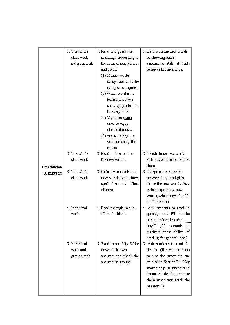 仁爱科普版初中英语八年级上Unit 3 Topic 2 Section C 教学设计第3页