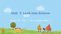 初中英语冀教版九年级上册Lesson 25 Let’s Do an Experiment!备课ppt课件