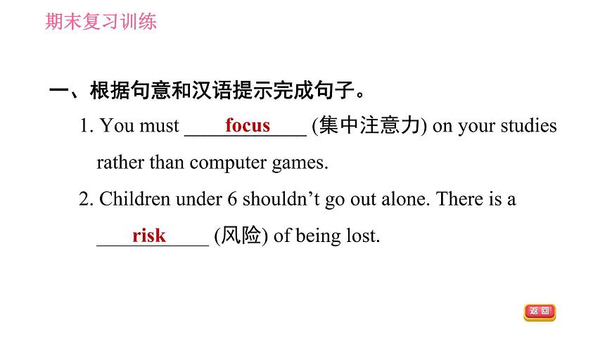 滬教牛津版九年級下冊英語課件 期末復(fù)習(xí)訓(xùn)練 Unit 6第6頁