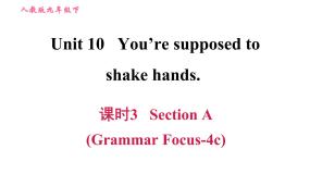 人教新目标 (Go for it) 版九年级全册Review of Units 6-10习题ppt课件