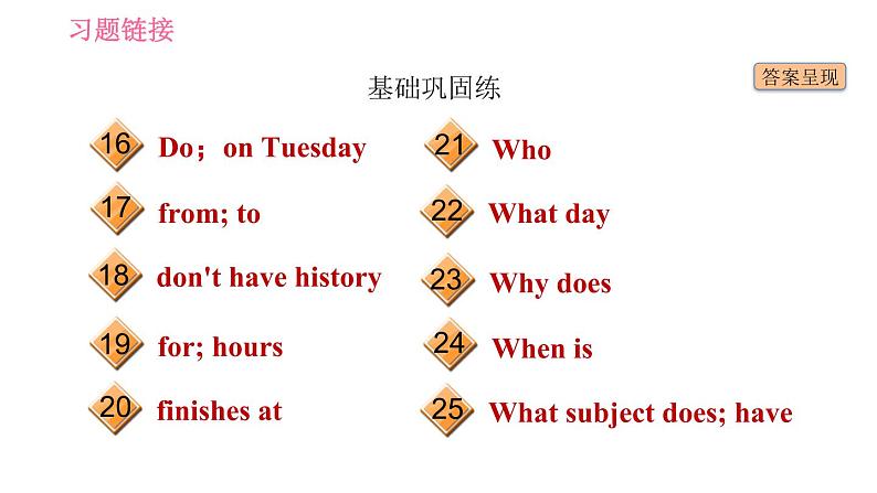 人教版七年级上册英语习题课件 Unit9 课时4 Section B (2a-2c)第3页