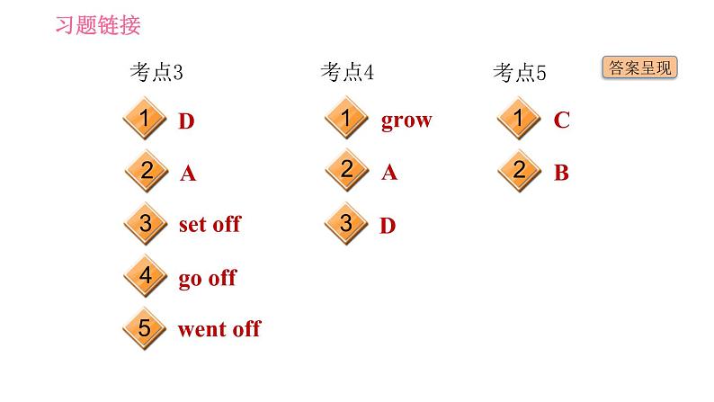 外研版九年级下册英语课件 Module 4 中考考点专练03