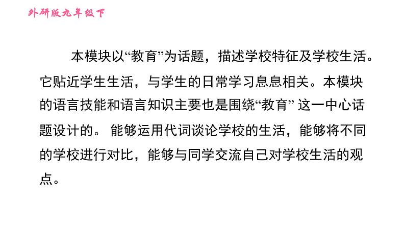 外研版九年级下册英语课件 Module 2 写作素养提升练1第2页