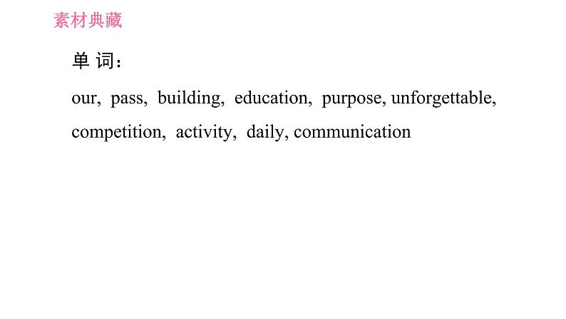 外研版九年级下册英语课件 Module 2 写作素养提升练1第3页