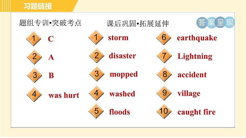 译林版八年级上册英语 Unit8 习题课件03