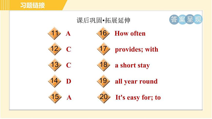 譯林版八年級(jí)上冊(cè)英語(yǔ)習(xí)題課件 Unit6 Period 3 Reading Ⅱ第4頁(yè)