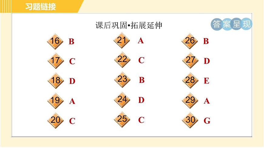 譯林版八年級(jí)上冊(cè)英語(yǔ)習(xí)題課件 Unit6 Period 4 Grammar第5頁(yè)
