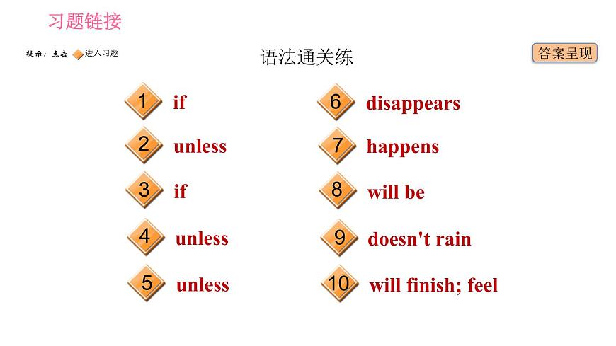 牛津滬教版八年級(jí)上冊(cè)英語(yǔ)習(xí)題課件 Unit7 課時(shí)3 Grammar第2頁(yè)