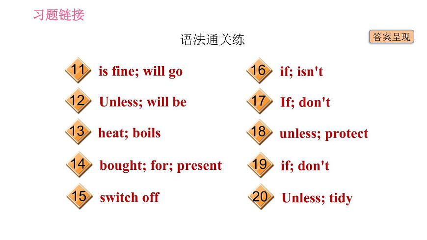 牛津滬教版八年級(jí)上冊(cè)英語(yǔ)習(xí)題課件 Unit7 課時(shí)3 Grammar第3頁(yè)