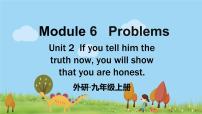 英语九年级上册Module 6 ProblemsUnit 2 If you tell him the truth now you will show that you are honest.背景图课件