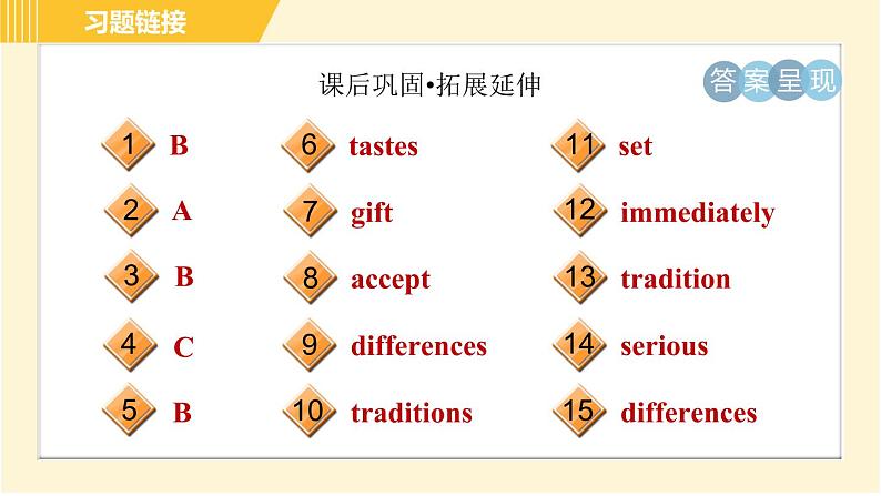 外研版八年级上册英语 Module11 习题课件04