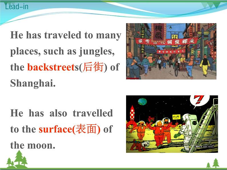 新版外研版 八年级英语下册Module5 Cartoons Unit2 Tintinhasbeenpopularforovereightyyears课件08