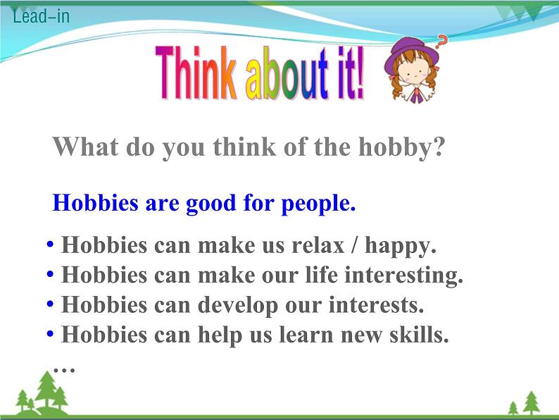 新版外研版 八年级英语下册Module6 Hobbies Unit2 Hobbiescanmakeyougrowasaperson课件03