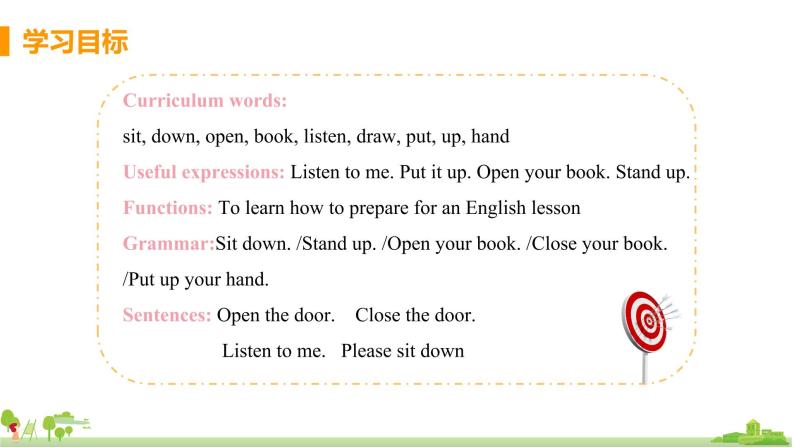 外研版英语七年级上册 SM2 My English lesson  Unit 1 Open your book PPT课件02