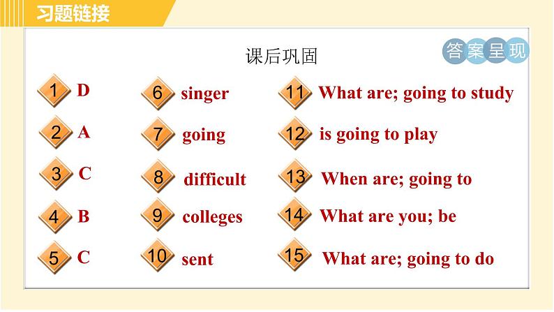 人教版八年级上册英语习题课件 Unit6 Period 2 Section A (Grammar Focus-3c)第4页