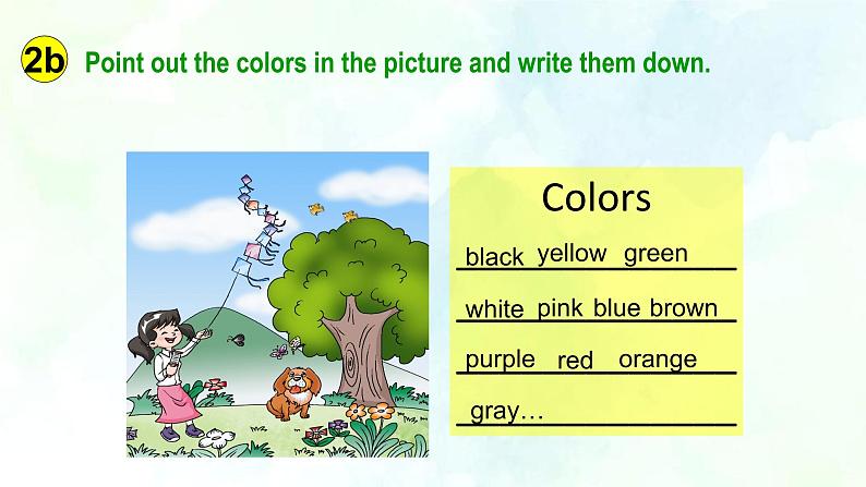 Unit2 Looking different Topic2 What does she look like SectionA 第8页