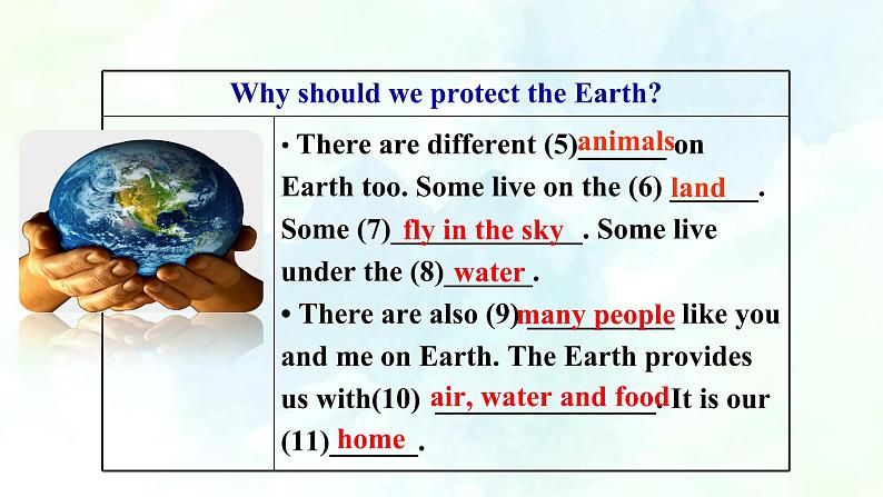 Unit 3 The Earth Reading2&Listening(课件+练习+素材)06