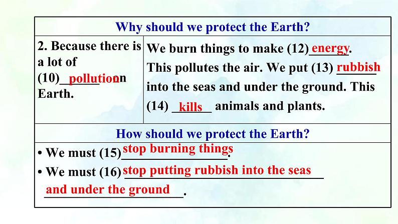 Unit 3 The Earth Reading2&Listening(课件+练习+素材)07