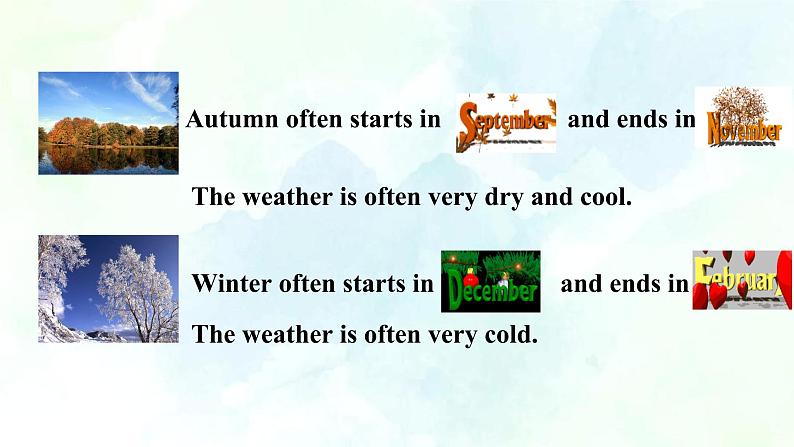 Unit 4 Seasons Listening& SpeakingB&Writing (课件+练习+素材)07