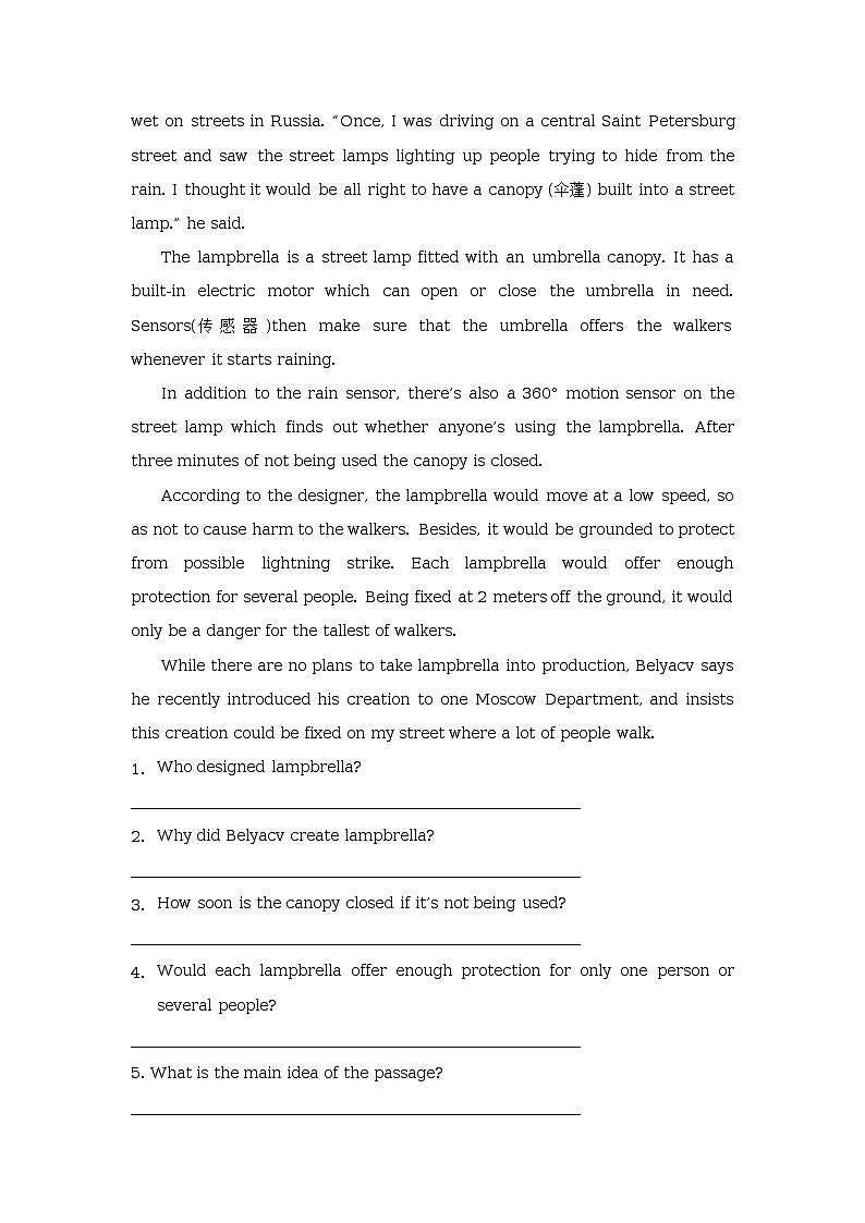 unit 9 save the planet lesson 26 our river第3页