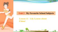 冀教版八年级上册Lesson 11 Lily Learns about China !教学ppt课件