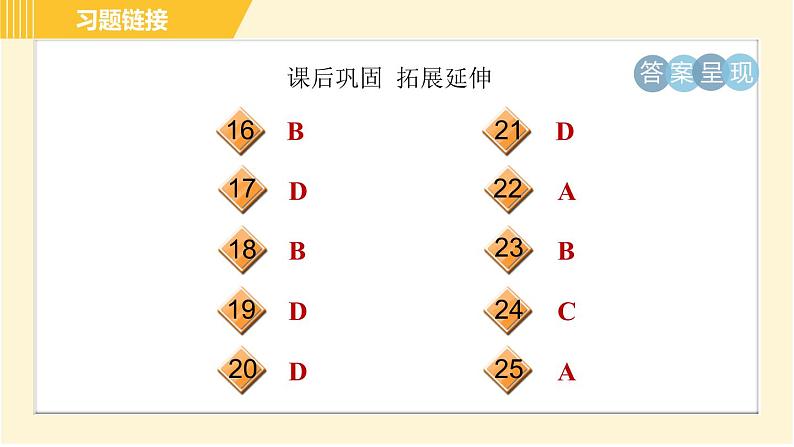 鲁教五四版八年级上册英语 Unit7 习题课件05