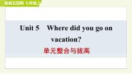 初中鲁教版 (五四制)Unit 5   Where did you go on vacation ？综合与测试习题ppt课件