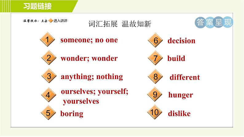 鲁教五四制七年级上册英语 Unit5 Period 4 Section B(3a-Self Check) 习题课件第2页