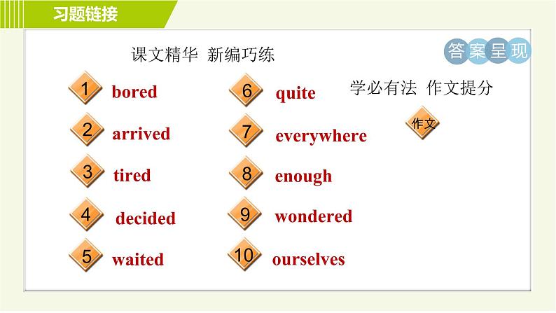 鲁教五四制七年级上册英语 Unit5 Period 4 Section B(3a-Self Check) 习题课件第3页