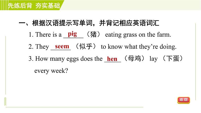 鲁教五四制七年级上册英语 Unit5 Period 2 Section A(Grammar Focus-3c) 习题课件第6页