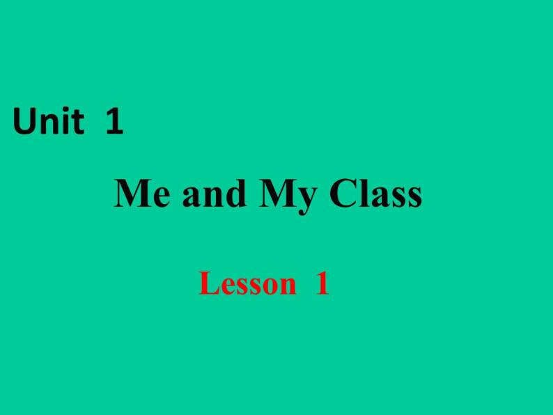 冀教版英语八年级上册LESSON1课件PPT03
