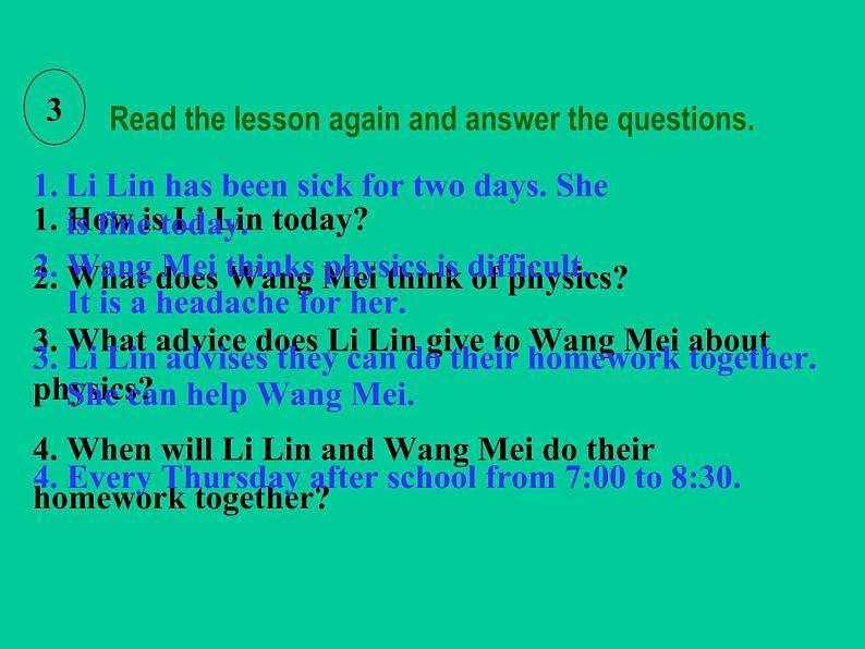冀教版英语八年级上册LESSON 9课件PPT06