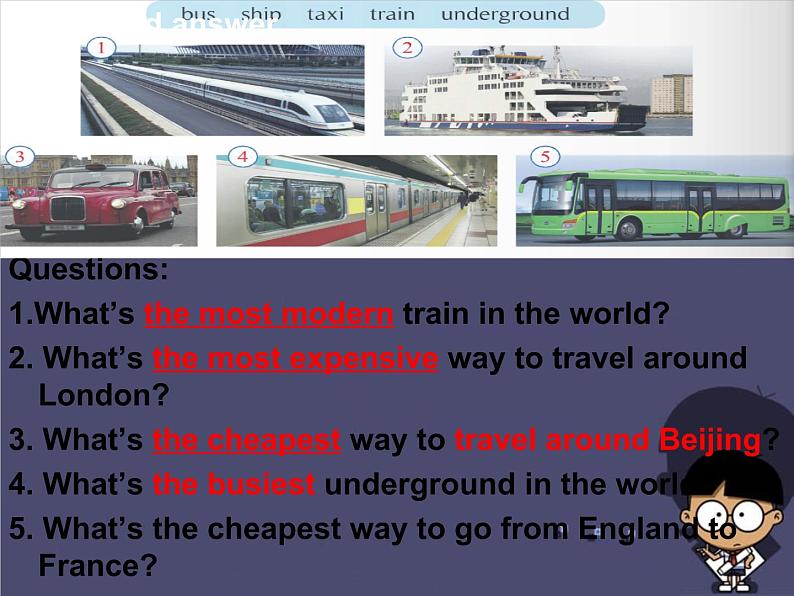 外研版八年级英语上册 Module 4 Unit 1 He lives the farthest from school课件 (6)第6页