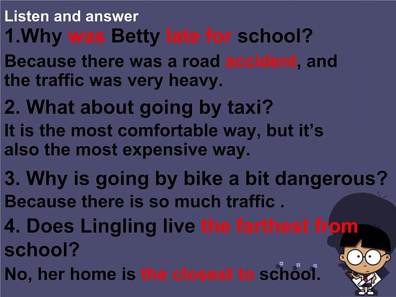 外研版八年级英语上册 Module 4 Unit 1 He lives the farthest from school课件 (6)第7页