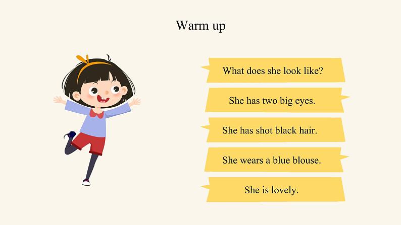 Unit 3 Lesson 18 We all look different课件1 冀教版英语七年级上册第7页