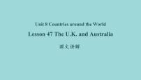 英语冀教版Lesson 47  The U.K. and Australia课文课件ppt