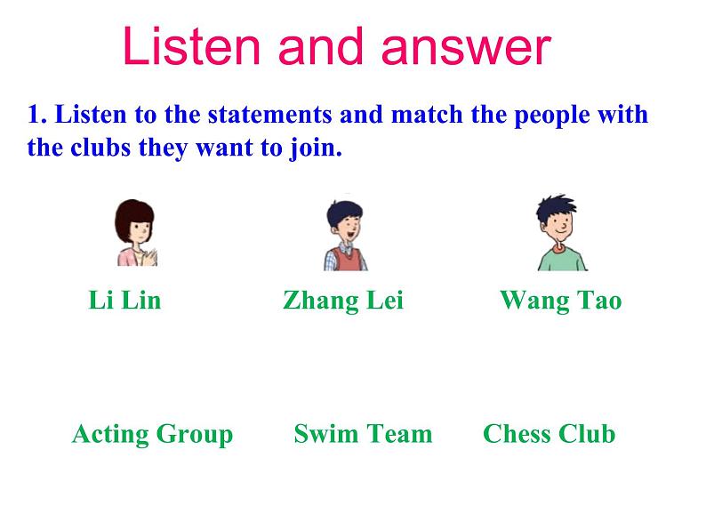(新)冀教版七年级英语下册Unit+4+Lesson+20+Join+Our+Club课件07