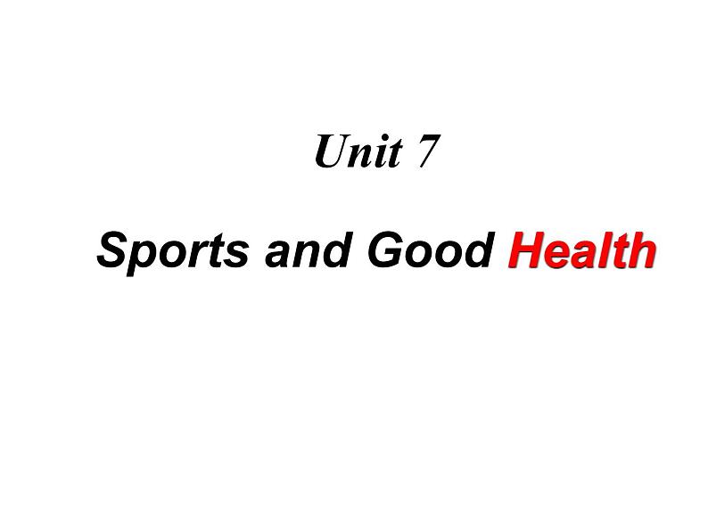 (新)冀教版七年级英语下册Unit+7+Lesson+37+You+Are+What+You+Eat课件01