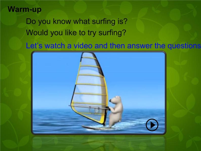 Unit 6 Seasons Lesson 35 Surfing in Sydney课件 （新版）冀教版七年级下册05