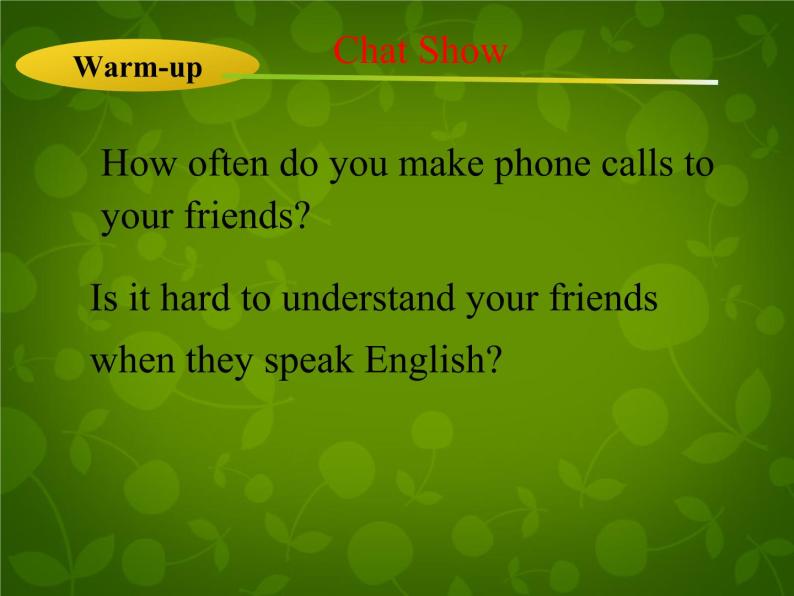 Unit 5 I Love Learning English Lesson 25 A Phone Friend课件 （新版）冀教版七年级下册03