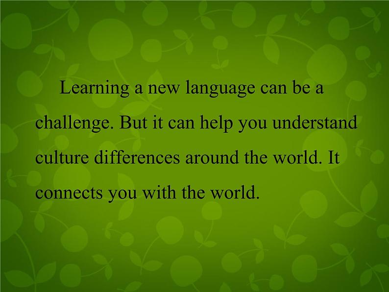 Unit 5 I Love Learning English Lesson 29 A Door to the World课件 (新版)冀教版七年级下册07