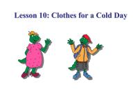 初中英语冀教版七年级上册Lesson 10  Clothes for a Cold Day教课内容ppt课件